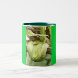 snake Two-Tone coffee mug