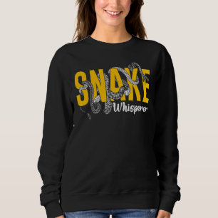 Snake Whisperer Reptile Animals Nature Terrarium P Sweatshirt