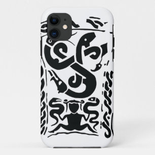 Snake Witch viking stone Gotland ancient history r iPhone 11 Case