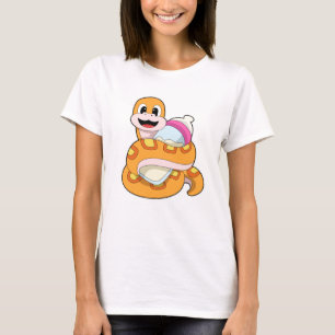 Snake with Baby bottle T-Shirt