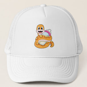 Snake with Baby bottle Trucker Hat