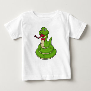 Snake with Bow tie Baby T-Shirt