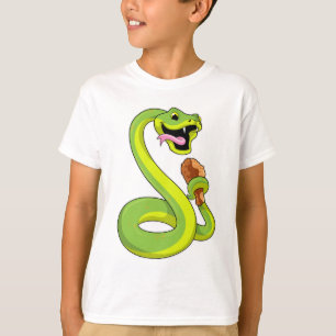 Snake with Chicken T-Shirt