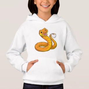 Snake with Cup of Coffee
