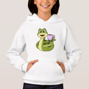 Snake with Cup of Coffee