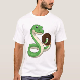 Snake with Donut T-Shirt