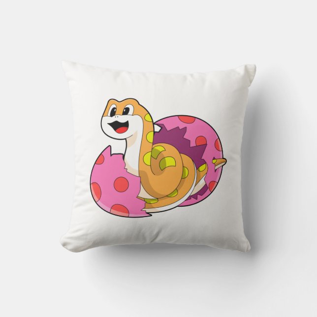 Snake with Egg Cushion (Front)