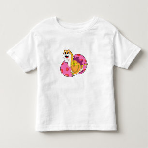 Snake with Egg Toddler T-Shirt