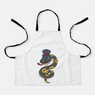 Snake with Hat Apron