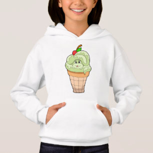 Snake with Ice cream cone & Cherry
