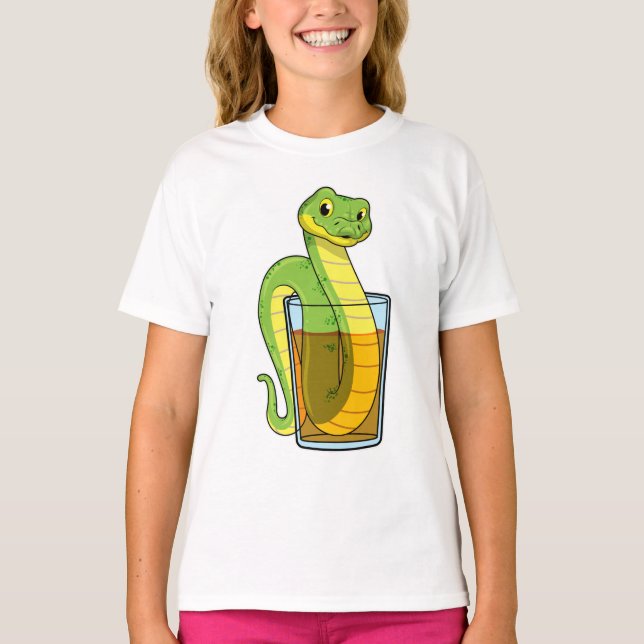 Snake with Juice T-Shirt (Front)
