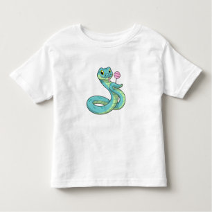 Snake with Lollipop Toddler T-Shirt