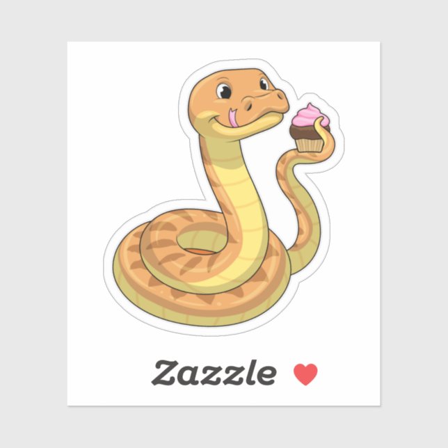 Snake with Muffin (Sheet)