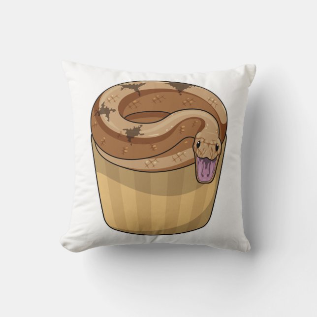 Snake with Muffin Cushion (Front)