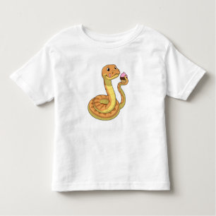 Snake with Muffin Toddler T-Shirt