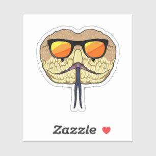 Snake with Sunglasses