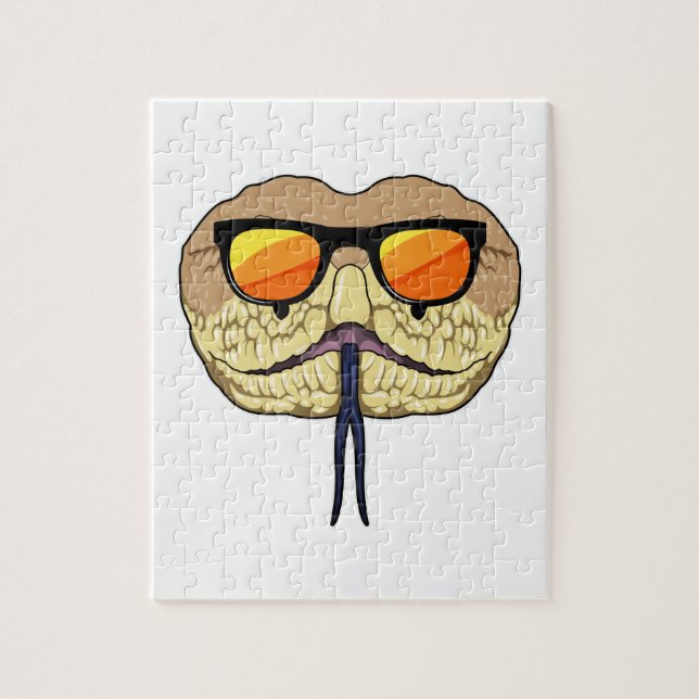Snake with Sunglasses Jigsaw Puzzle (Vertical)