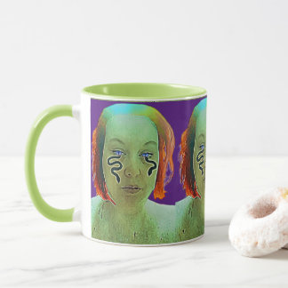 Snake Woman Self Portrait  Mug