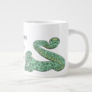 Snake World: Extreme, Power, Adventures. Large Coffee Mug
