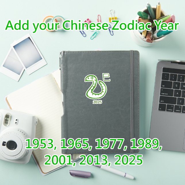 Snake Zodiac Customisable Year (Creator Uploaded)