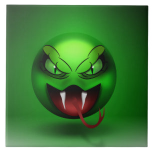 Snakemoji Carreau Ceramic Tile