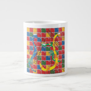 Snakes and Ladders Large Coffee Mug