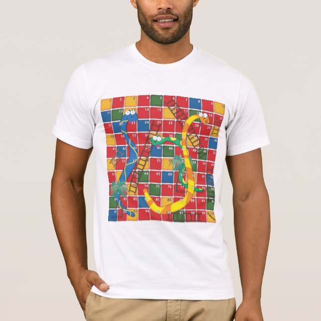 Snakes and Ladders T-Shirt (Front)