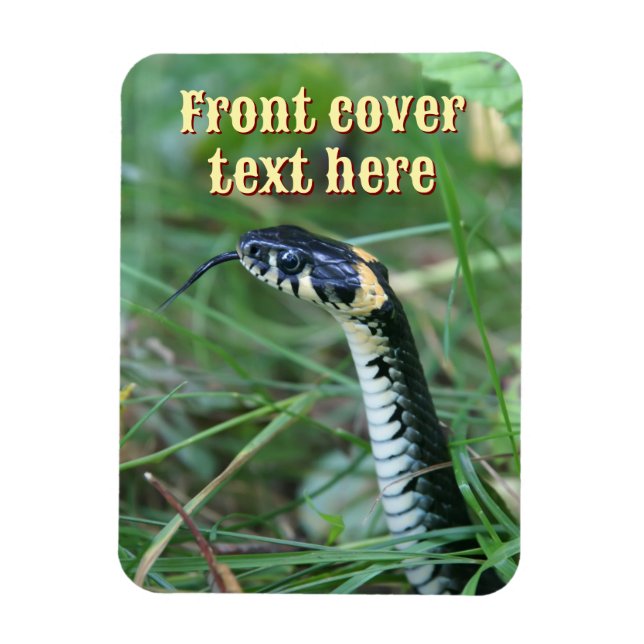 Snake's Head  Magnet (Vertical)