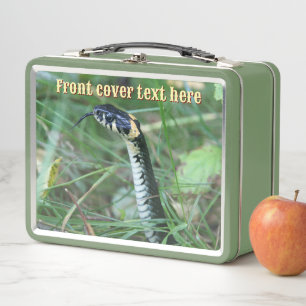 Snake's Head Metal Lunch Box