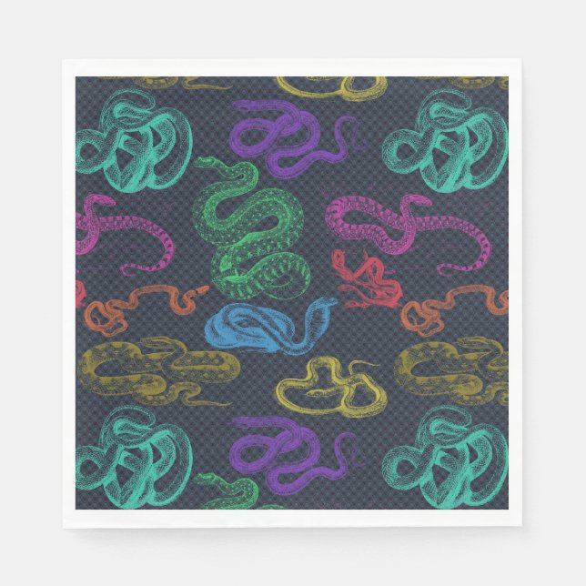 Snakes!! Napkin (Front)