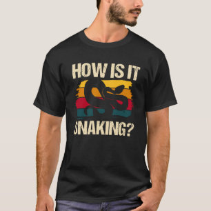 Snakes Snaking Reptile  Herpetologist Ophidiophili T-Shirt