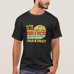 Snakes Snaking Reptile Ophiologist Ophiology T-Shirt
