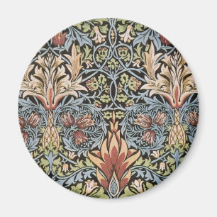 Snakeshead design by William Morris Magnet