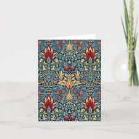 Snakeshead, Flower Wallpaper by William Morris