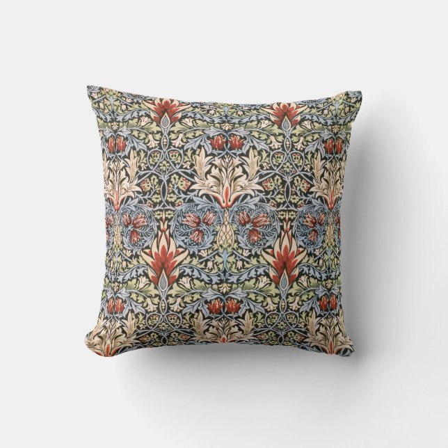 Snakeshead Pattern (by William Morris) Cushion (Front)