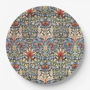 Snakeshead Pattern (by William Morris) Paper Plate