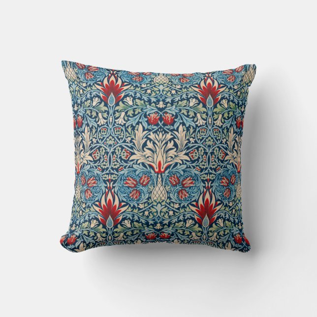 Snakeshead, William Morris Cushion (Front)
