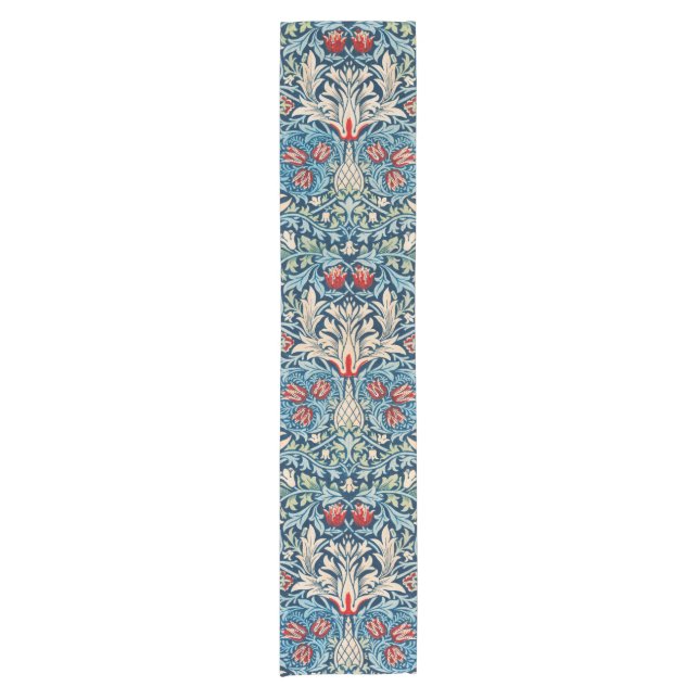 Snakeshead, William Morris Short Table Runner (Front)