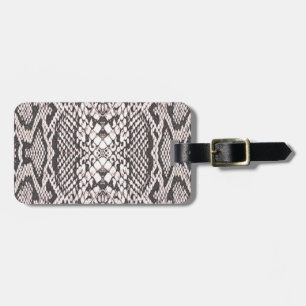 Snakeskin Background Luggage Tag