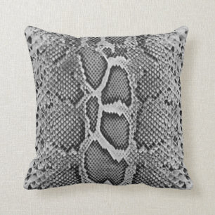 Snakeskin design, Snake Skin Print Pattern Cushion