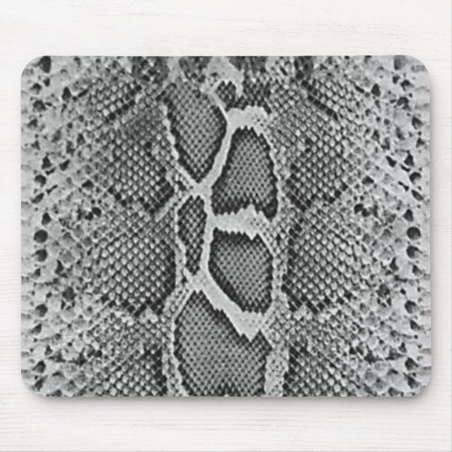 Snakeskin design, Snake Skin Print Pattern Mouse Pad (Front)