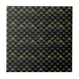 Snakeskin Effect Art Tile