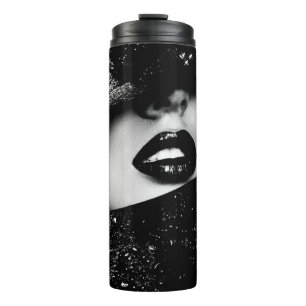 Snakeskin or crocodile texture for background thermal tumbler