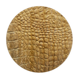 Snakeskin Texture: Wild Background Design. Cutting Board
