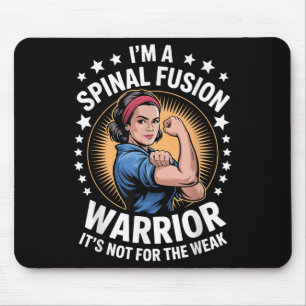 Snal Fusion Design For Women Girls Lumbar Snal Fus Mouse Pad