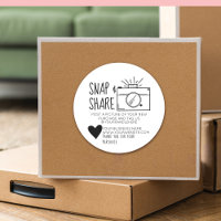 Snap and Share Camera Heart Social Media Business