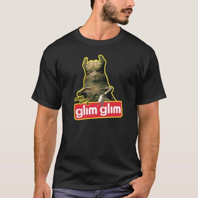 Snap Into a Glim Glim T-Shirt (Front)
