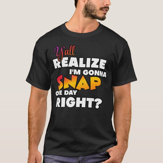 Snap quote boy T-Shirt (Front)