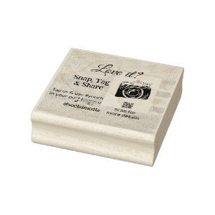 snap tag share media camera add socials love it. A Rubber Stamp