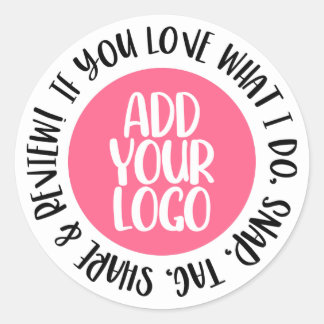 Snap Tag Share Review Cute Add Logo Small Business